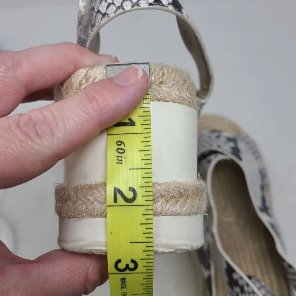 MARC FISHER Gandy Espadrilles Wedge 9M‎